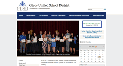 Desktop Screenshot of gilroyunified.org